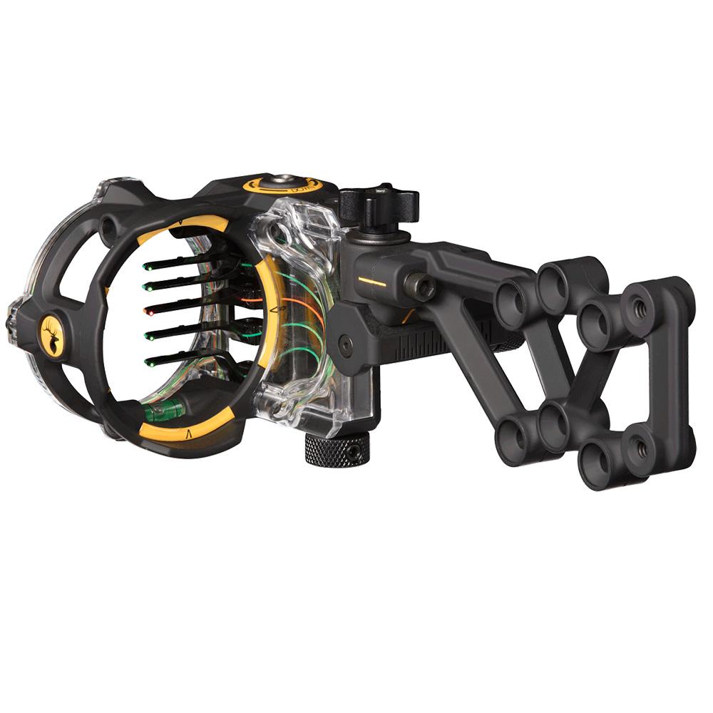 Trophy Ridge React H5 Crossbow Sight RH 5-Pin – Black
