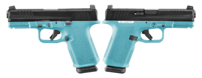 RUGER RXM 9MM PISTOL 4" BBL ROBIN EGG BLUE MAGPUL EHG, O.R. 2-15RD MAGS - ORION EXCLUSIVE