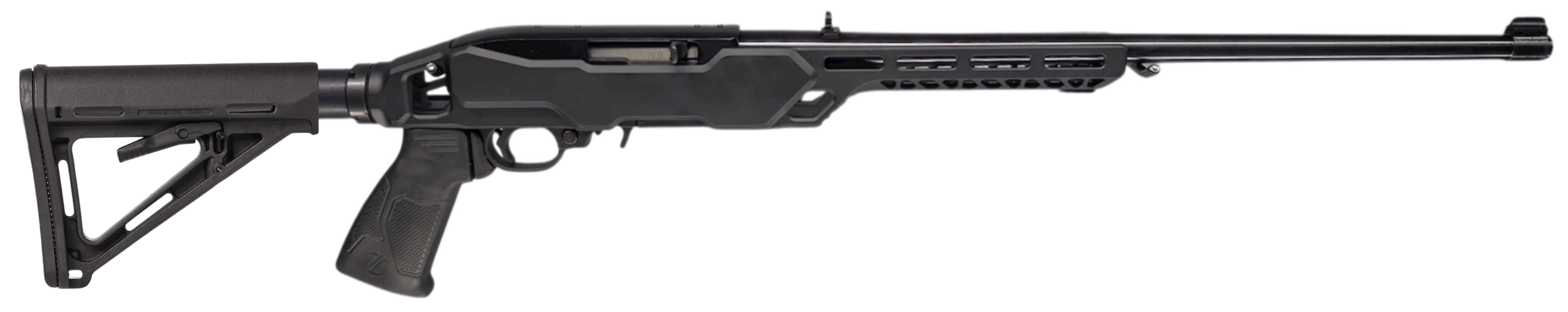 RUGER/TIMBER CREEK ENFORCER 10/22 RIFLE 18.5″ BLACK CHASIS MLOK 10RD MAG