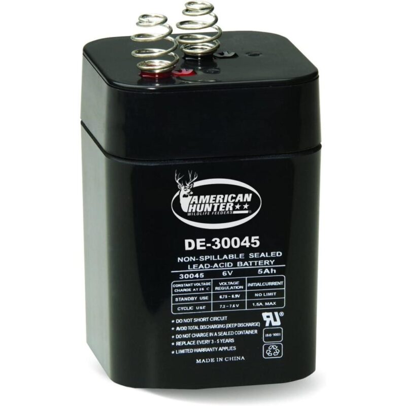 American Hunter Rechargeable Lantern Battery 6V 5A Spring Top