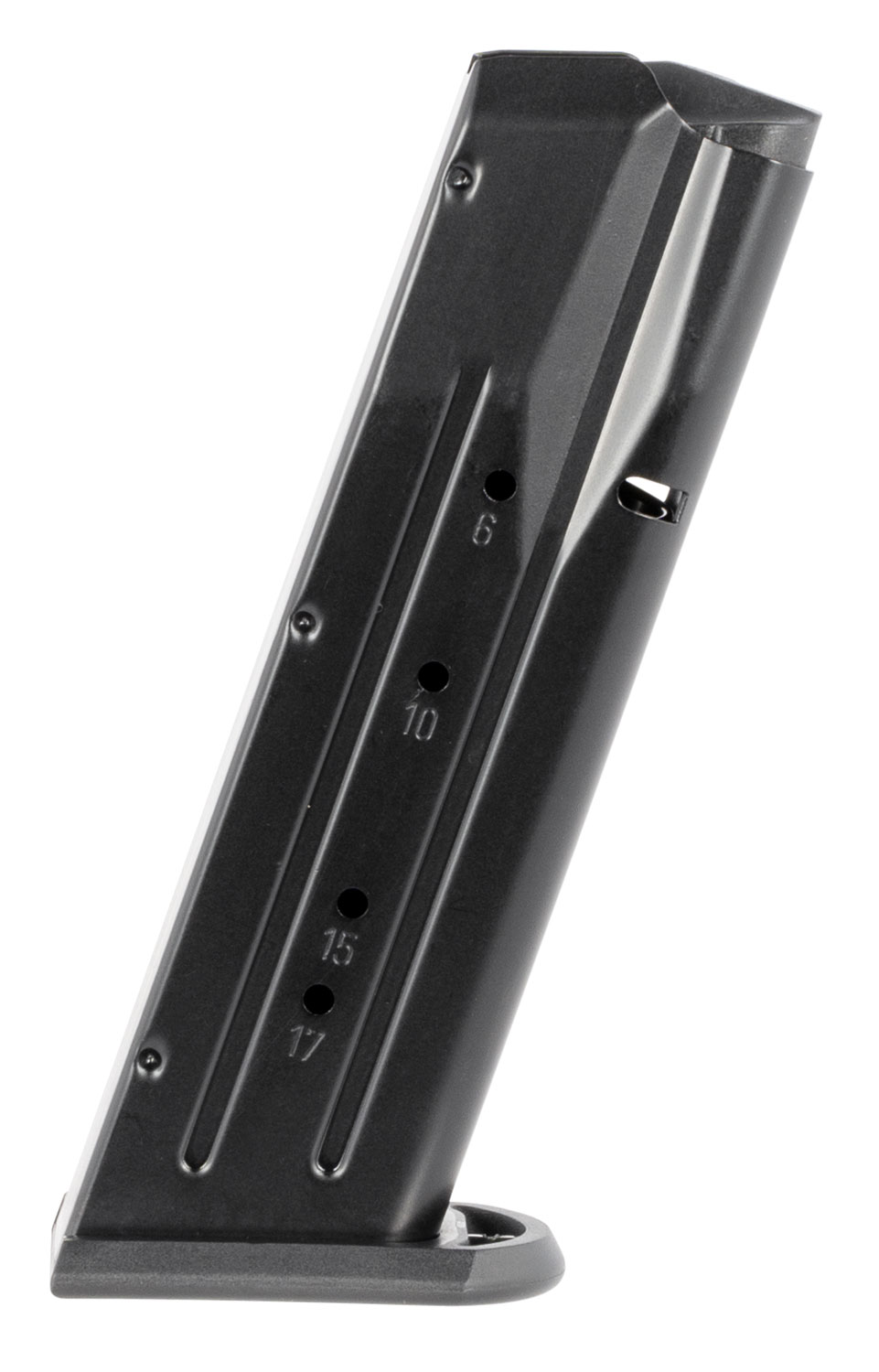 Mec-Gar MGWIT9LFAFC Tanfoglio 17rd 9mm Luger, Fits Tanfoglio Witness Large Frame Blued w/Anti-Friction Coating Carbon Steel