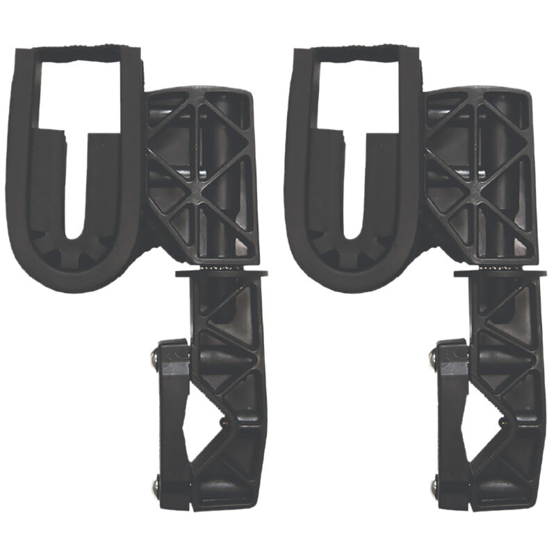Rugged Gear 10100 Single Hook Gun Mount  Rifle/Shotgun Black Nylon 2 Pack