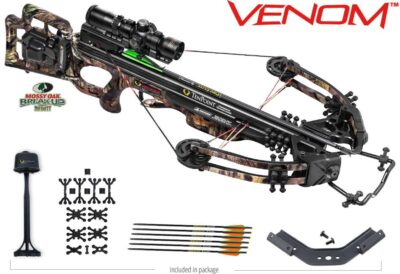 Tenpoint Venom Crossbow Package with AcuDraw 50 & RangeMaster Pro Scope - Mossy Oak Breakup Infinity