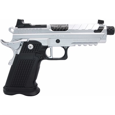 XP PRO 9MM LUGER 4”BBL THREADED (2)17RD MAGS CHROME