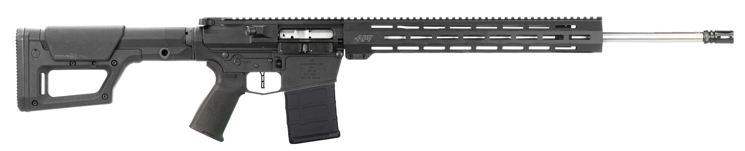 APF VARMINT 2.0 6MM CREED BLK 22 PRS LIT