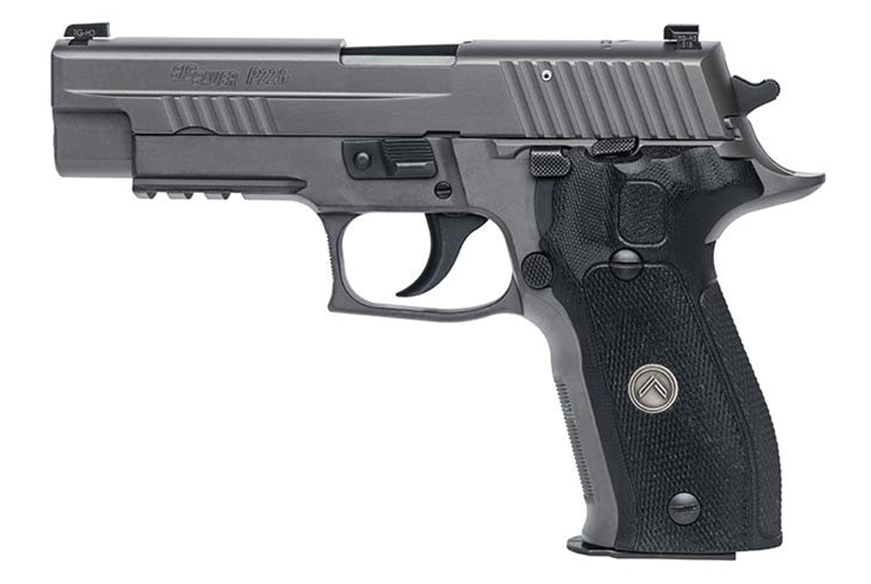 P226 Legion 9MM 4.4″ Grey SAO *MA* 10rd