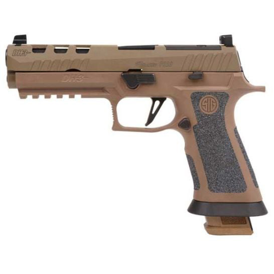 P320 DH3 Custom 9MM 5″ Coyote OR 3-21rd