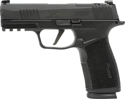 SIG P365X MACRO 9MM 3.7″ OR – XRAY3 (2)17RD POLYMER/BLACK