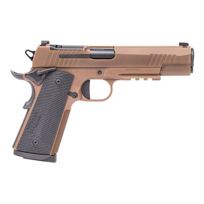 1911 X-FULL EMPEROR SCORPION 45 ACP 5” BBL (2)8RD MAG COYOTE