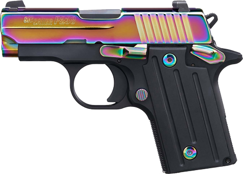 SIG P238 380ACP 2.7″ SAO – SIGLITE (1)6RD TITAN RAINBOW