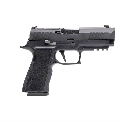 P320 XTEN COMP 10MM AUTO 3.8”BBL (2)15RD MAG NO SAFETY BLACK