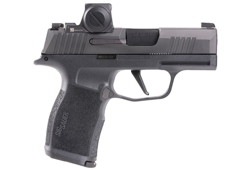 P365X 9mm 3.1″ ROMEOX Compact Blk 2/10rd