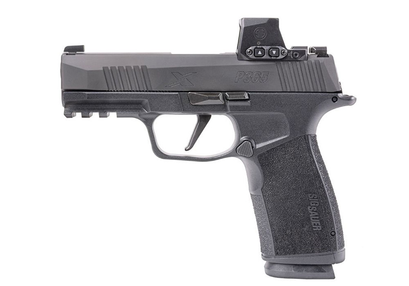 P365X Macro 9mm 3.7″ ROMEOX Blk 2/17rd