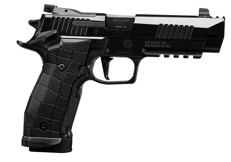 P226-XFIVE Reserve 9mm 4.4″ OR Black (3)20-rd