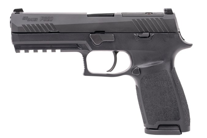 P320 Full Size 9mm 4.7″ Black (2) 10-rd