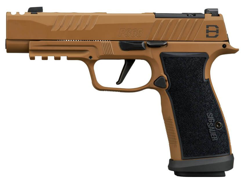 SIG P365 DH3 9MM 3.7 COYOTE AXG COMP 10RD