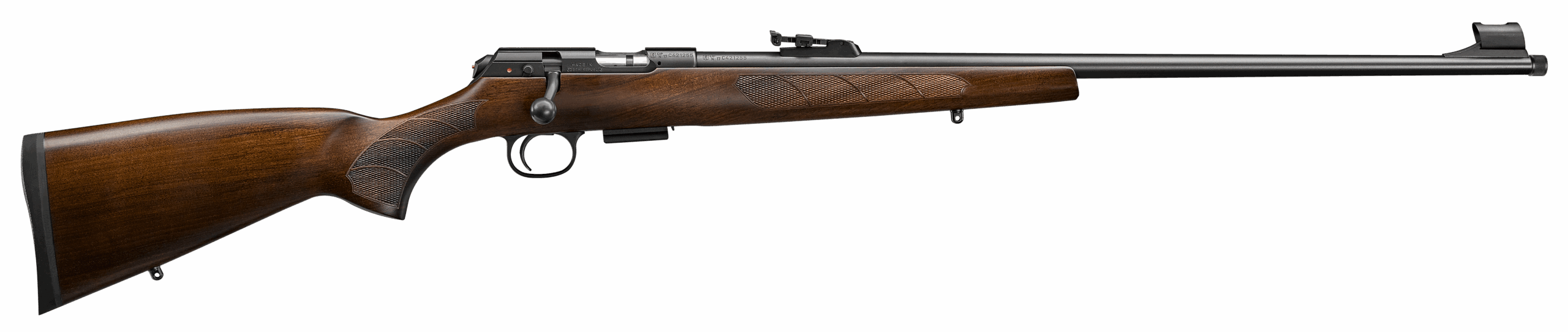 CZ 457 LUX 24" 22WMR 5RD WALNUT