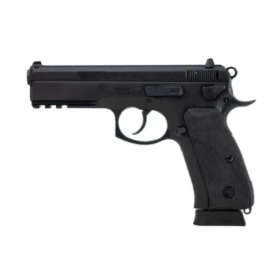 CZ 75 SP-01 TACTICAL 9MM PISTOL BLACK FIXED SIGHTS, AMBI DECOCKER, 2-19RD MAGS