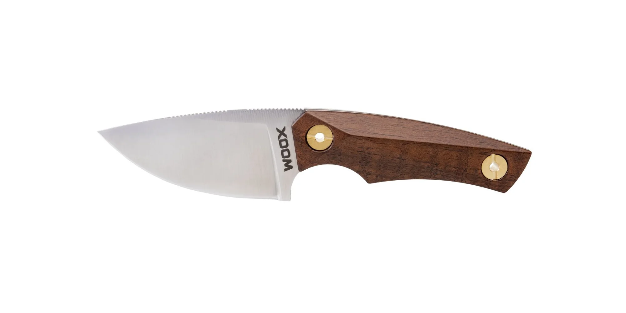 WOOX BAD BOY FIXED BLADE KNIFE – DROP POINT – WALNUT