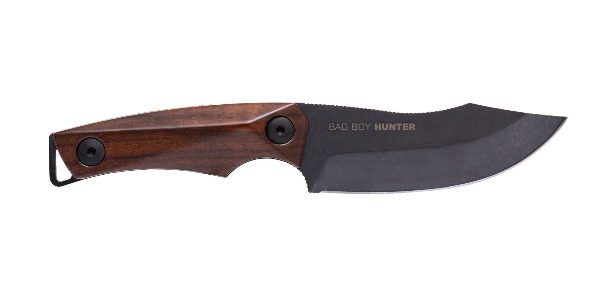 WOOX BAD BOY HUNTER FIXED BLADE KNIFE – WALNUT