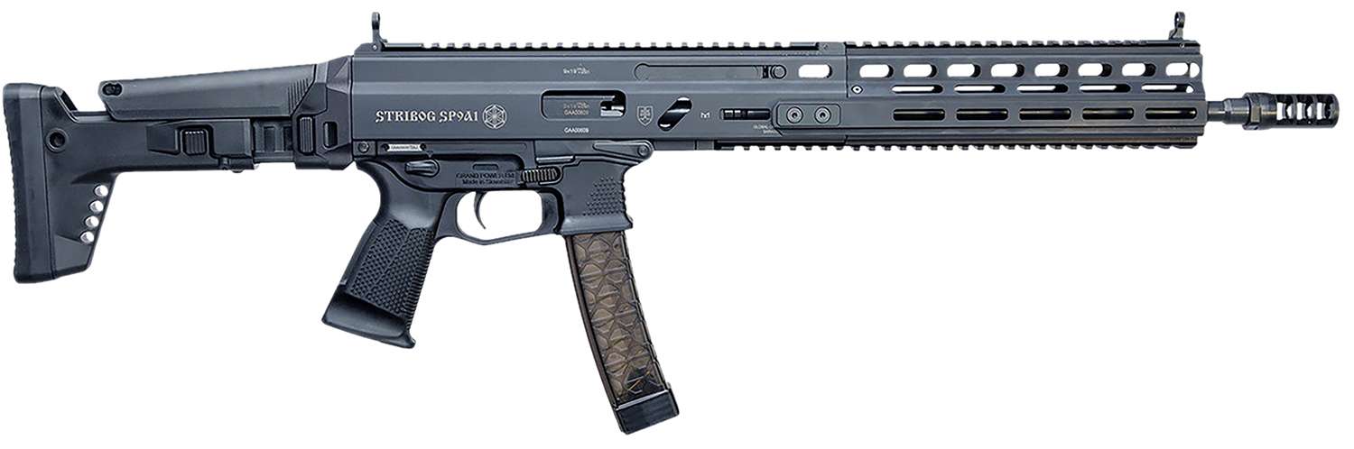 GRAND POWER STRIBOG SP9A1 HGA 9MM 16″ RIFLE ENHANCED FDE