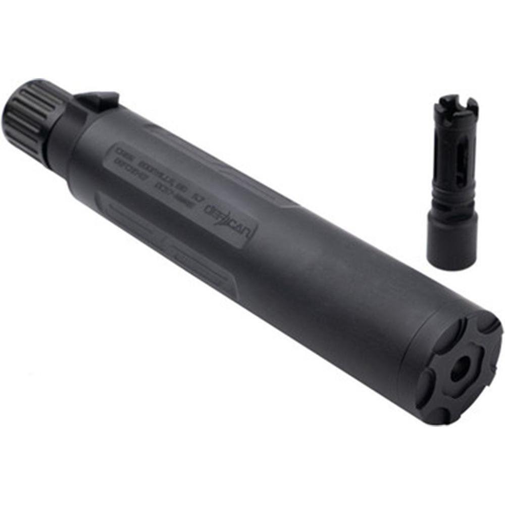 CMMG Defcan 57 Direct Thread Suppressor 5.7x28mm/4.6x30mm 1/2×28 Black