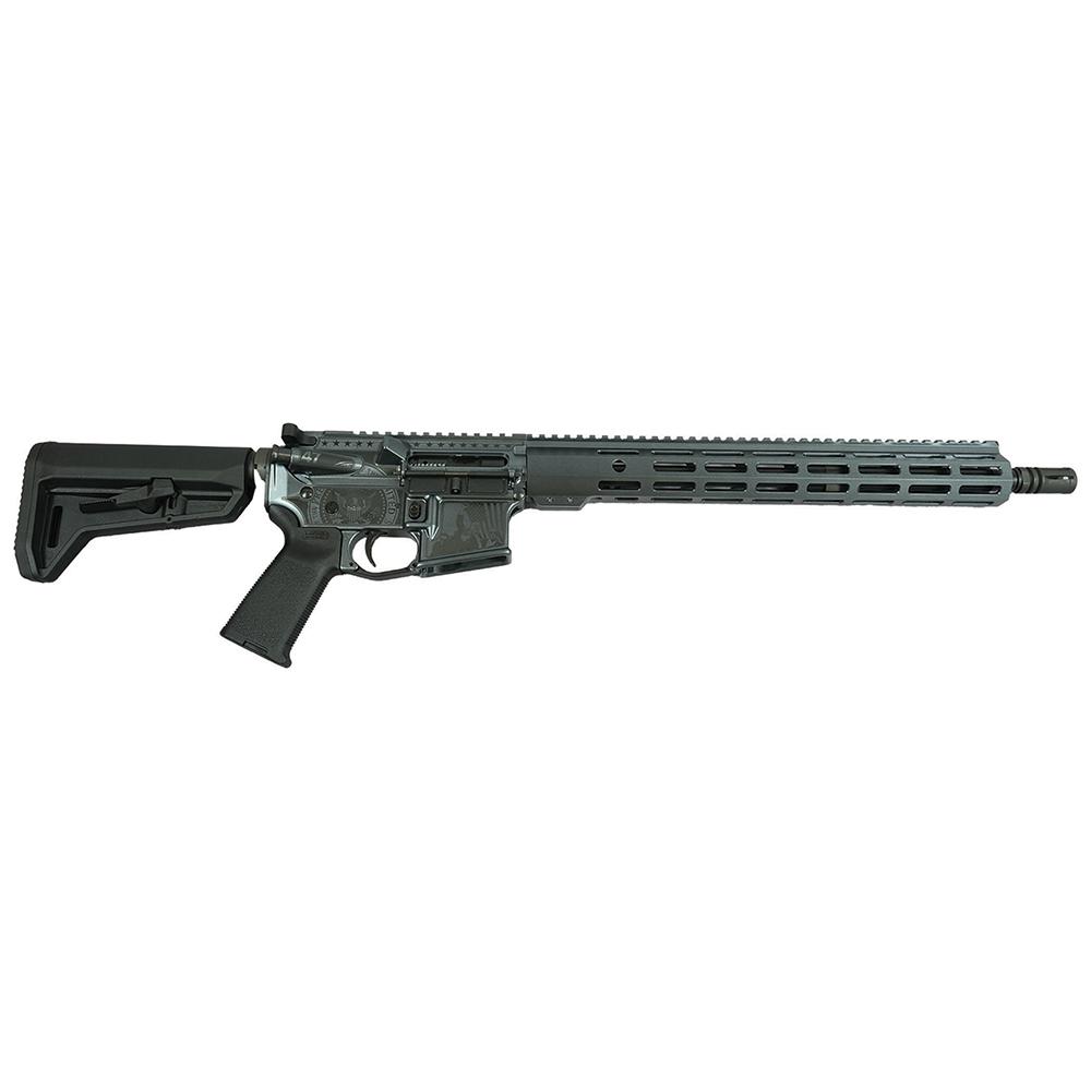 Shark Coast Tactical Trump 3.0 “Trump Fight Dark MAGA” AR-15 Rifle 5.56mm 30rd Magazine 16″ Barrel MLOK Rail