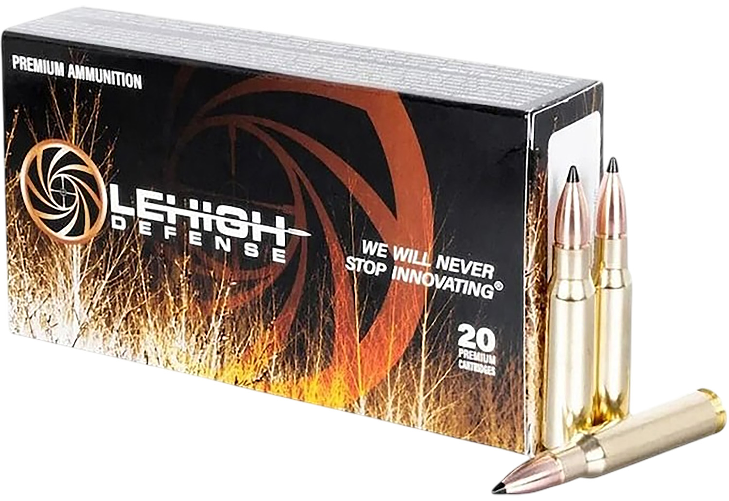 Wilson Combat LA308155TME   308Win 155gr Tipped Maximum Expansion 20 Per Box/10 Case