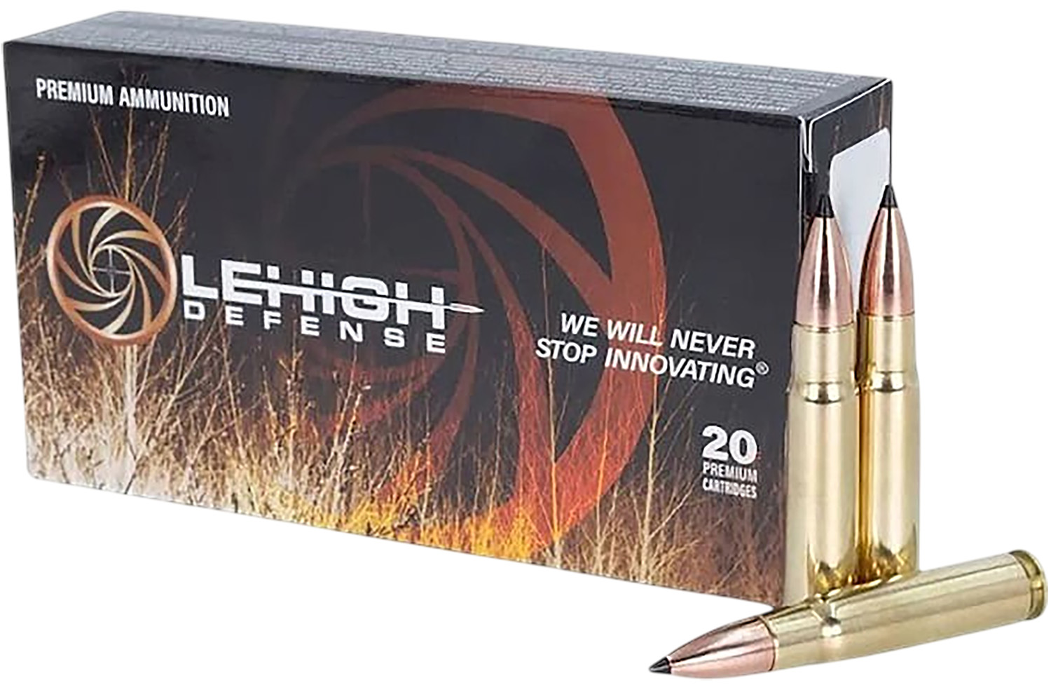 Wilson Combat LA358180TCC   358Win 180gr Tipped Controlled Chaos 20 Per Box/10 Case