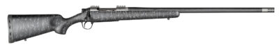 Christensen Arms CA10268315331 Summit TI  Full Size 7mm Rem Mag 3+1, 26" Natural Titanium Steel Threaded Barrel, Natural Titanium Aluminum Receiver, Black w/Gray Webbing Fixed Sporter Stock
