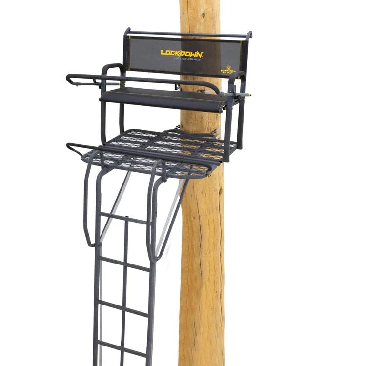 River’s Edge Lockdown Ladder Treestand 2-Man 21 ft