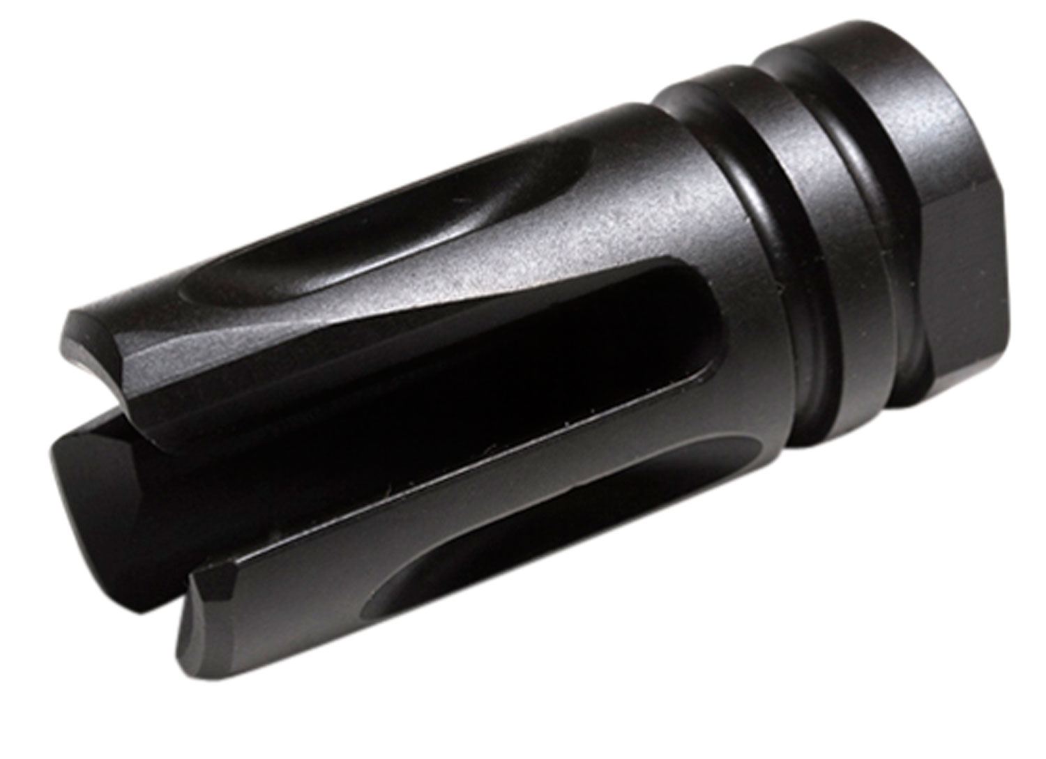 Wilson Combat TRATHG68 Accu-Tac Flash Hider Black Matte Melonite Steel with 5/8″-24 tpi Threads, 1.99″ OAL &  .865″ Diameter for 30 Cal AR-Platform