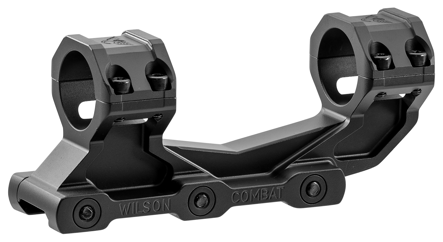 Wilson Combat TRLWM1 V3 Ultralight Scope Mount/Ring Combo Black Anodized 1″