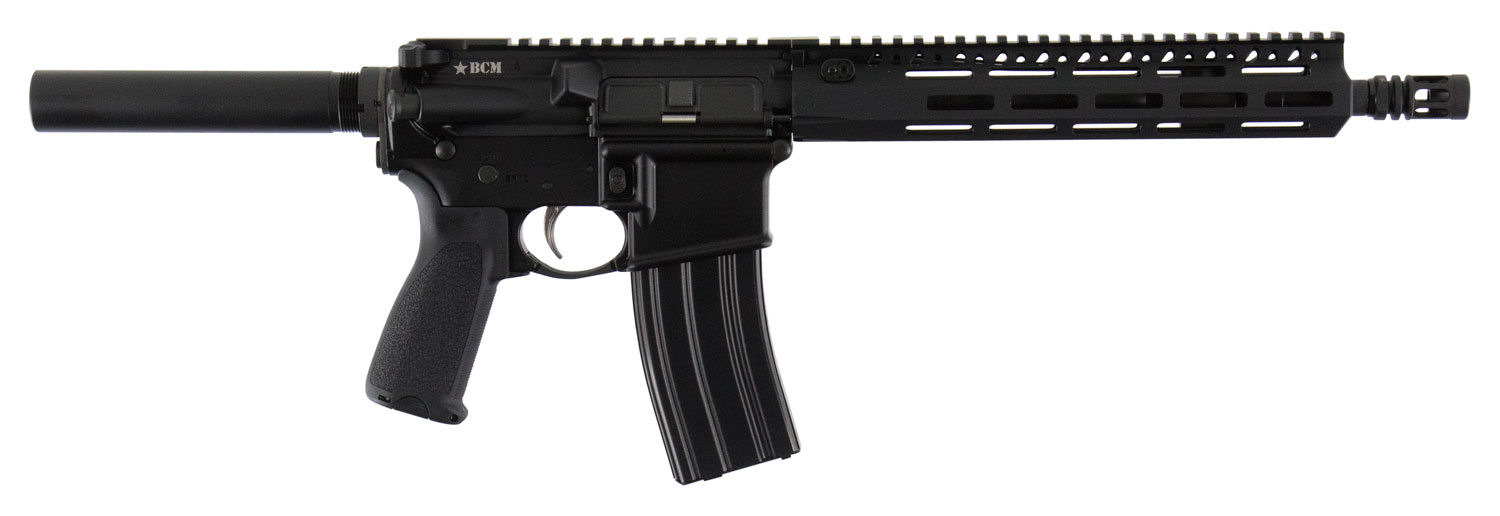 BCM 610850 RECCE-11 MCMR 5.56x45mm NATO 30+1 11.50″ Government Profile Steel Barrel, Anodized 7075-T6 Aluminum Receiver, Hard Coat Anodized Buffer Tube Stock, Bravo Mod 3 Grip, Ambidextrous Safety