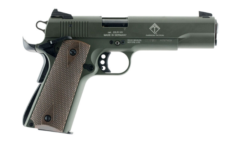 AMERICAN TACTICAL INC GSG M1911 22LR OD/WD 5″ 10+1