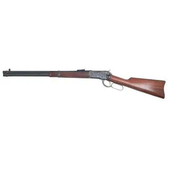 CIMARRON MODEL 1892 SADDLE RING CARBINE LVR RFL 20″ 45LC COLOR CASE/WALNUT STOCK