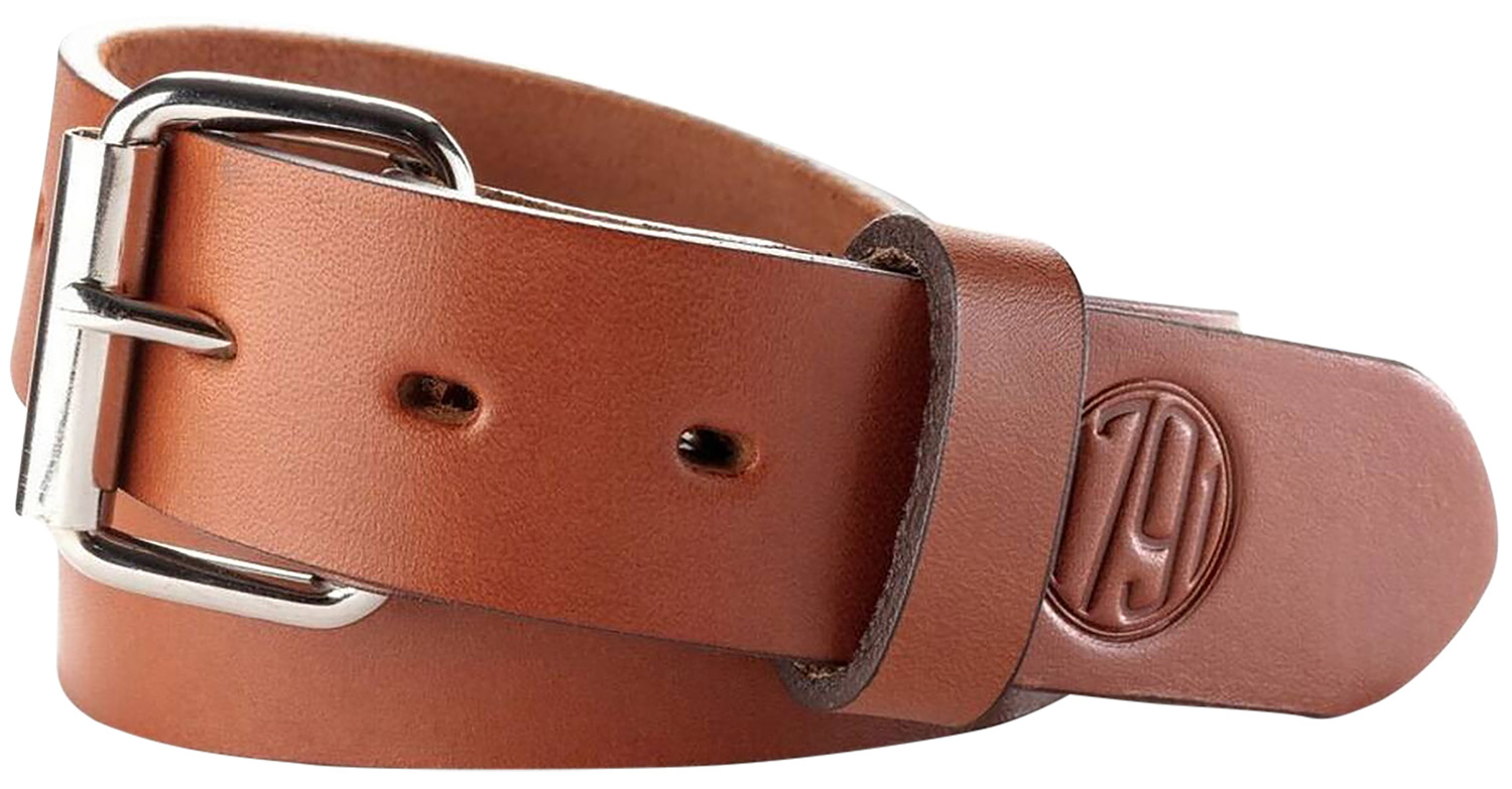 1791 Gunleather BLT014044CBRA 01 Gun Belt Classic Brown Leather 40/44 1.50″ Wide Buckle Closure