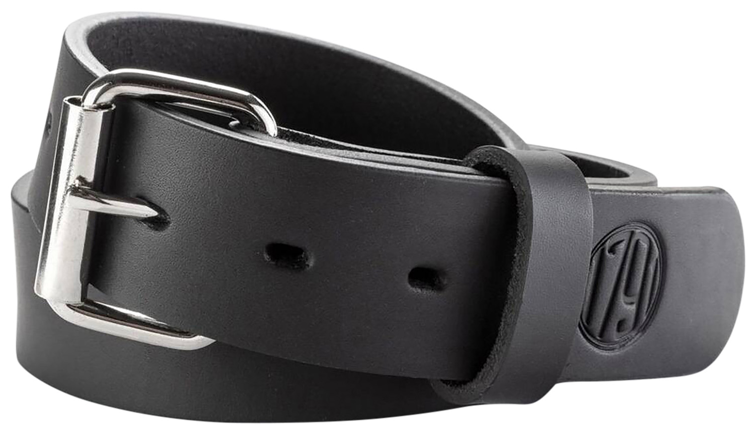 1791 Gunleather BLT013438SBLA 01 Gun Belt Stealth Black Leather 34/38 1.50″ Wide Buckle Closure