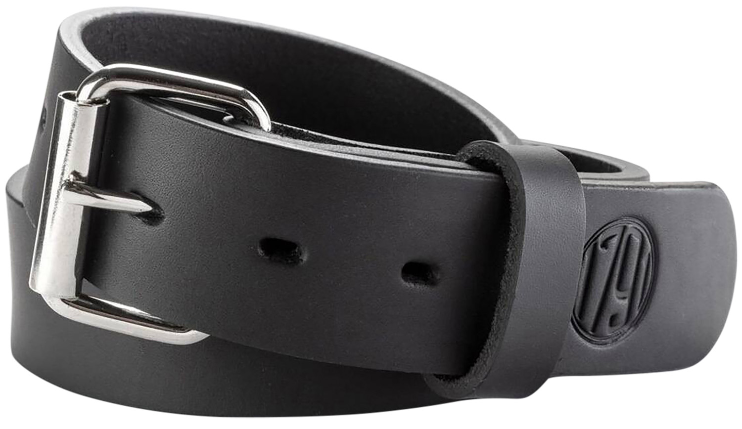 1791 Gunleather BLT013640SBLA 01 Gun Belt Stealth Black Leather 36/40 1.50″ Wide Buckle Closure