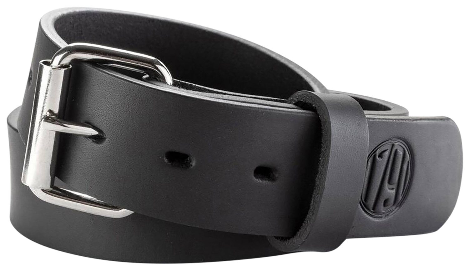 1791 Gunleather BLT014448SBLA 01 Gun Belt Stealth Black Leather 44/48 1.50″ Wide Buckle Closure