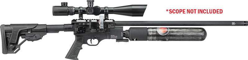 HATSAN FACTOR RC .22 PCP - SIDE LEVER 2-MAGS BLACK - Image 2