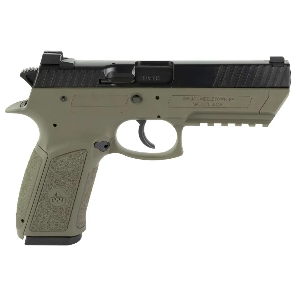IWI JERICHO 941 ENHANCED HGA 9MM LUGER 4.4IN BBL OD POLY FRAME 2 16RD MAGS FULL SIZE
