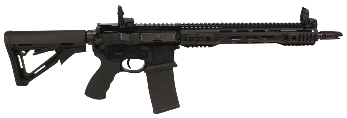 Franklin Armory 1241BLK M4 XTD 5.56x45mm NATO 16″ 30+1 Black Hard Coat Anodized Salt Bath Nitride Adjustable Magpul CTR Stock Black Ergo Ambi SureGrip Grip Right Hand