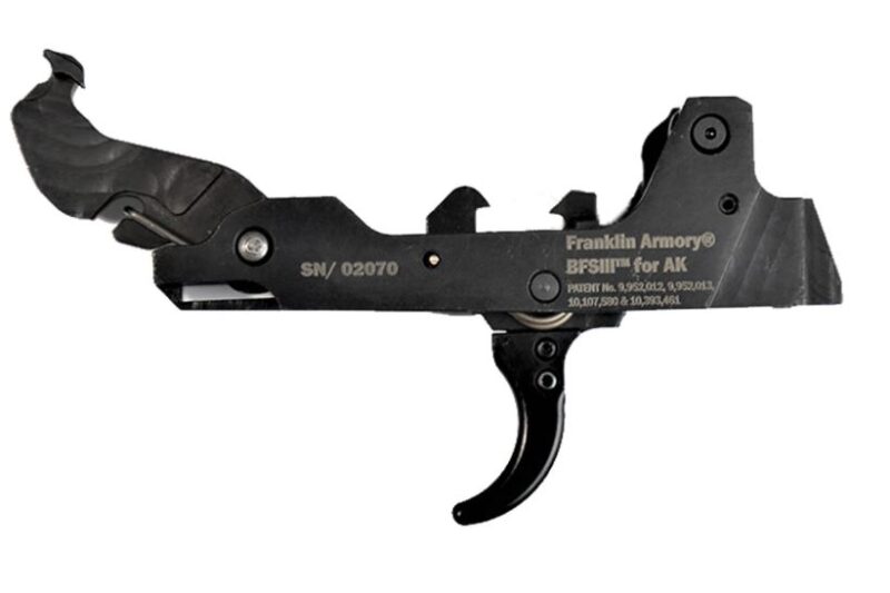 FRANKLIN ARMORY BFSIII AK9-C1 TRIGGER AK 9MM