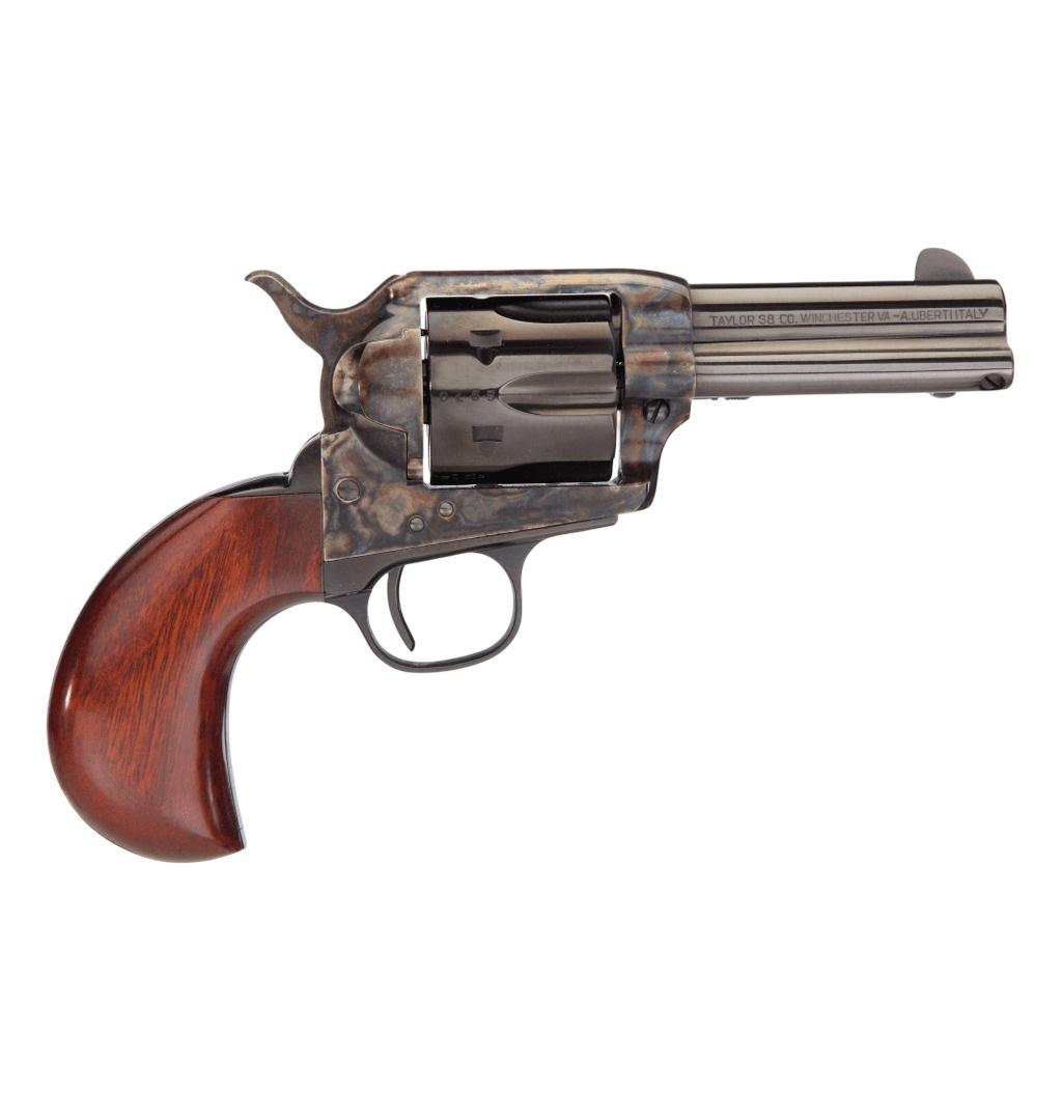 Taylor & Company 1873 Cattleman Handgun .45 Colt 6rd Capacity 3.5″ Blued Barrel Case Hardened Frame Wood Grip