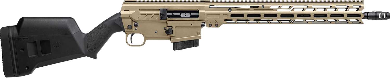 CMMG 35AD80CCT Dissent BR4 *CA Compliant 350 Legend 10+1 16.10″ Black Nitride Threaded Barrel, Coyote Tan Cerakote Picatinny Rail Aluminum Receiver, Magpul SGA Black Synthetic Stock