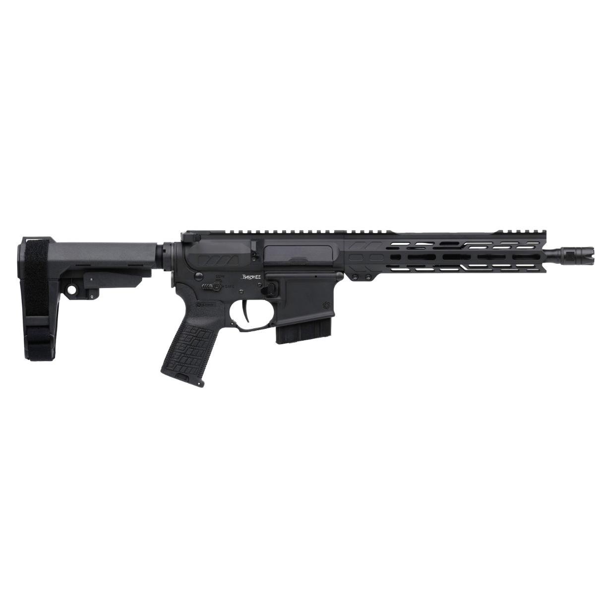 CMMG Banshee MK4 Handgun 338 Arc 10rd Magazine 10.5” Barrel RipBrace Armor Black