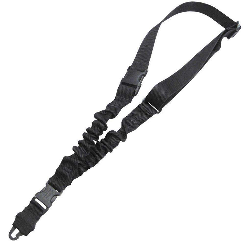 TAC SHIELD SHOCK SLING BLACK 1 1/4″ SINGLE POINT W/DOUBLE ERB