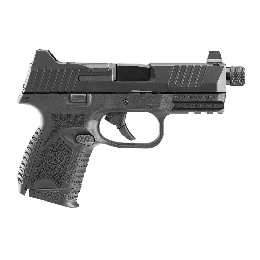 FN 509 Compact Tactical Handgun 9mm Luger 10rd Magazines (2) 4.32″ Threaded Barrel Black