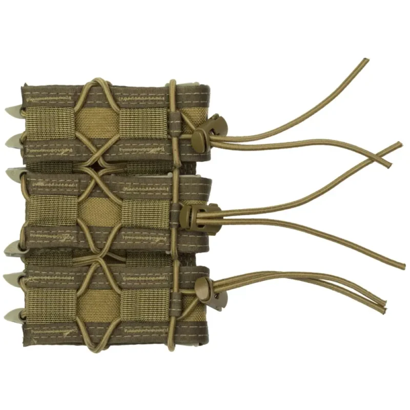 HIGH SPEED GEAR TRIPLE PISTOL TACO MOLLE HOLDS 3 PISTOL MAGAZINES OR OTHER TOOLS COYOTE BROWN